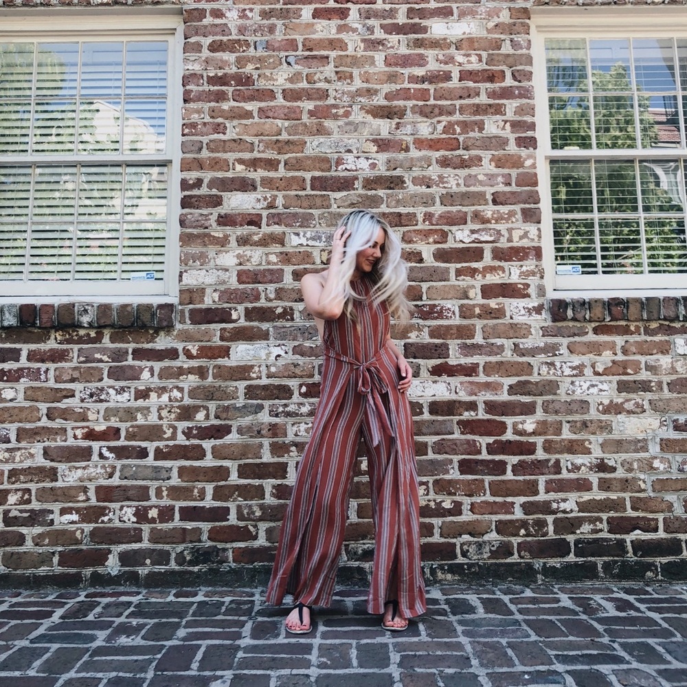 Open Back Jumpsuit